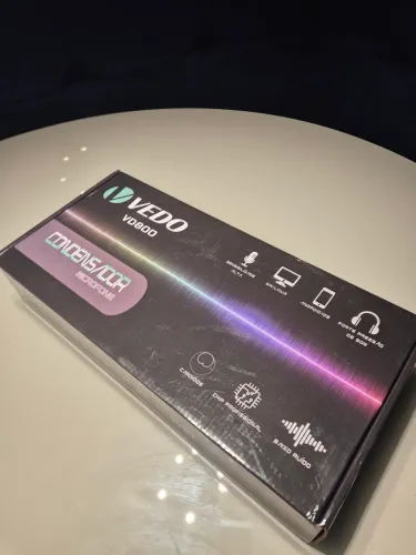Kit Microfone Condensador USB VEDO VD800