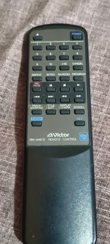 Controle remoto para Md player Víctor RM-SMD-10