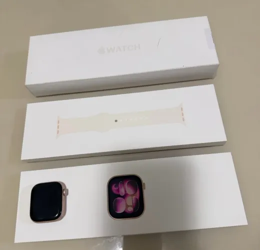 Apple Watch Series 11 42mm Ouro Rosa Garantia Apple