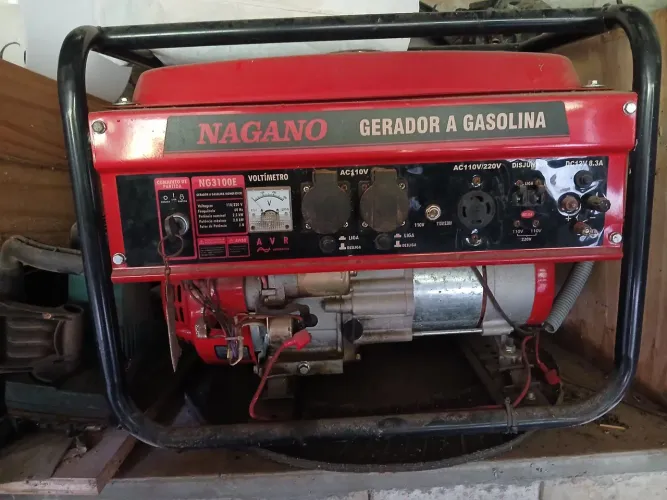 Gerador energia 127 x 220 a gasolina