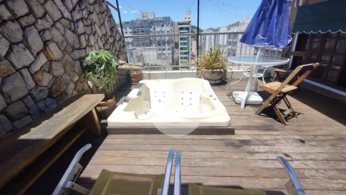 Cobertura com 3 dormitórios à venda, 205 m² por R$ 1.250.000,00 - Icaraí - Niterói/RJ