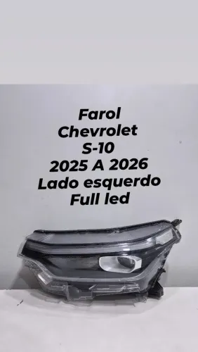 Farol chevrolet S-10 2025 2026 lado esquerdo original 
