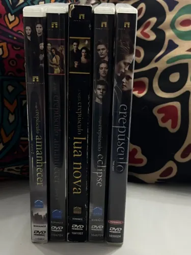 DVDs Saga Crepúsculo com edição de colecionador 
