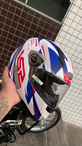 Capacete LS2 muito conservado numero 58