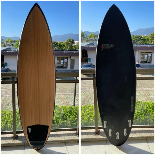 Prancha Power Light Sk11 Carbon/wood 6?2? 36 litros