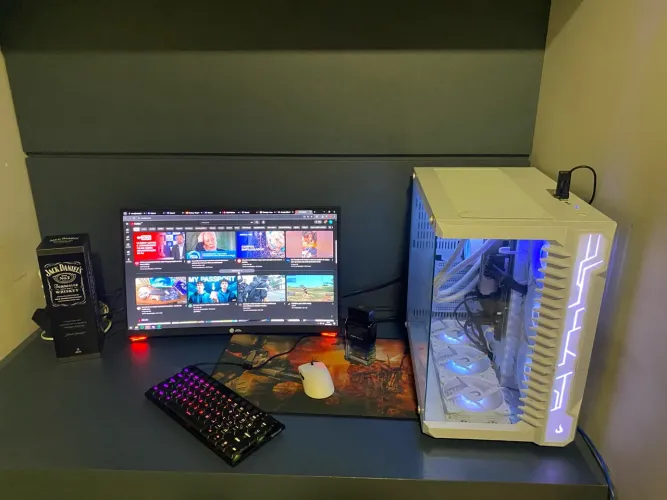 PC Gamer Ryzen 5 5600G + Monitor Ninja 180Hz