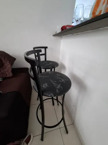 Banqueta bistrô para cozinha