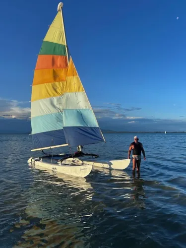 Hobie Cat 16 velejando