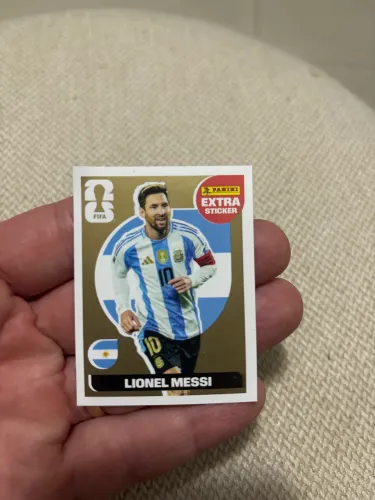 Figurinha Legend Ouro Messi 2026