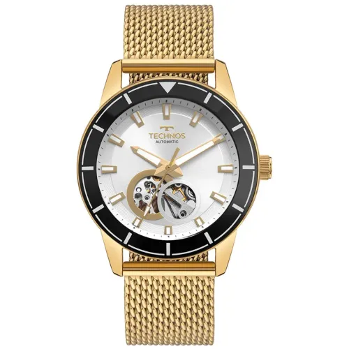 Relógio Technos Masculino Automatico Dourado G3266ZHAA/1K