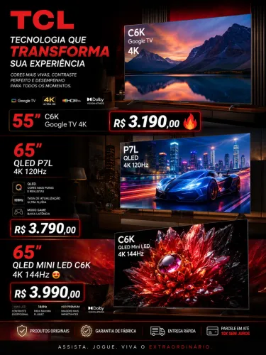 TVS NOVAS LACRADAS