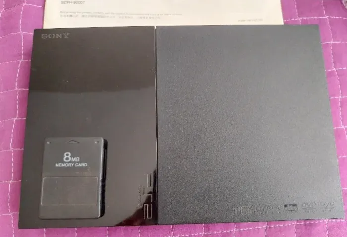 Playstation 2 Slim desbloqueado com tapete de dança
