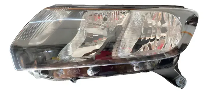 Farol Esquerdo Máscara Negra Sandero Stepway 2015 2019 Original