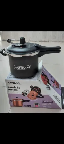 Panela de pressão 3 válvula entrederente