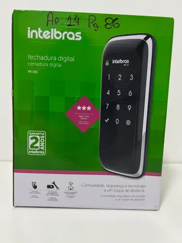 FECHADURA DIGITAL INTELBRAS FR101 LACRADA