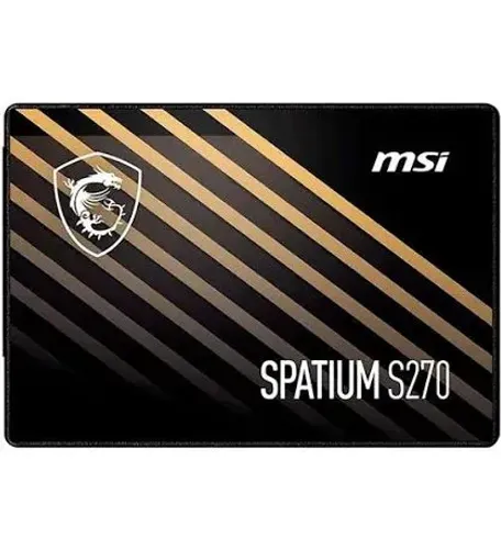Ssd Msi Spatium, 480gb, Sata Iii, 2,5 , Spatium-s270-480g Preto