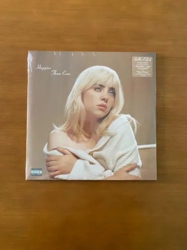 Disco de Vinil Billie Eilish Happier Than Ever [2 LP] (Vinil Preto)