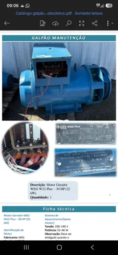 MOTOR ELÉTRICO WEG W22 PLUS - 30 HP