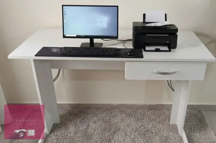 MESA MDF COM GAVETA FRETE GRÁTIS 