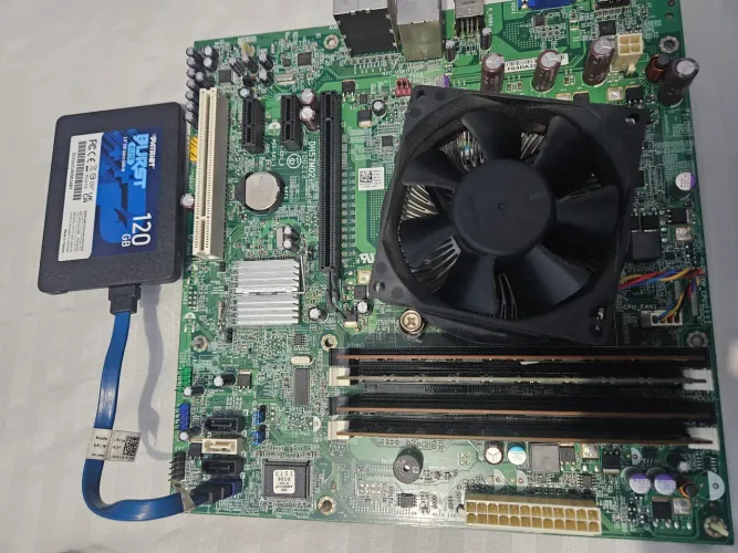 Kit Placa mãe e processador