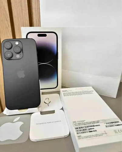 iPhone 14 Pro 128GB Preto Espacial | Bateria 91% + Nota Fiscal