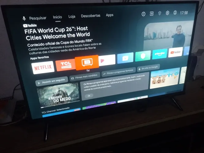 Smart tv TCL 32 polegadas