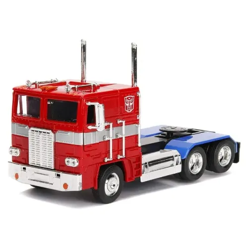 MINIATURA DE CARRO JADA TRANSFORMERS G1 - OPTIMUS PRIME - ESCALA 1/32 (99477)