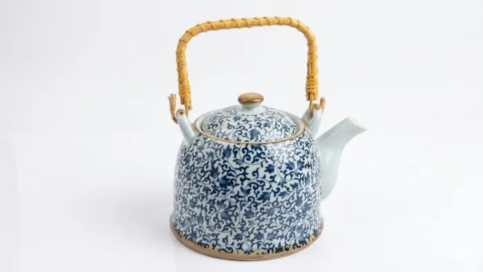 Chaleira Porcelana azul