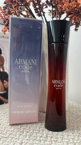 Perfume Armani code satin 2x 50 ml