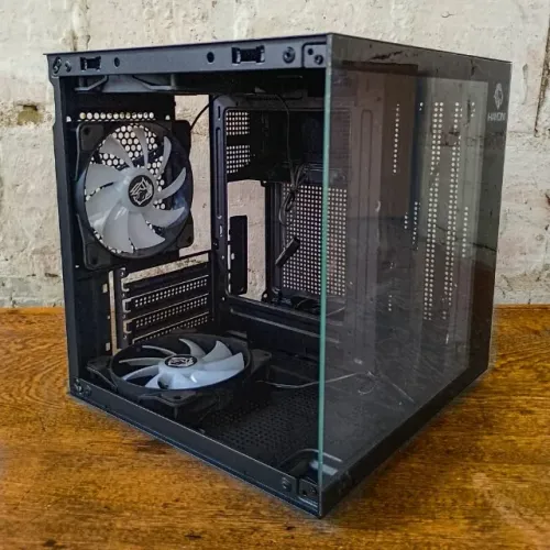 (NOVO) Gabinete Gamer Aquário 3 Fans (RGB Fixos)