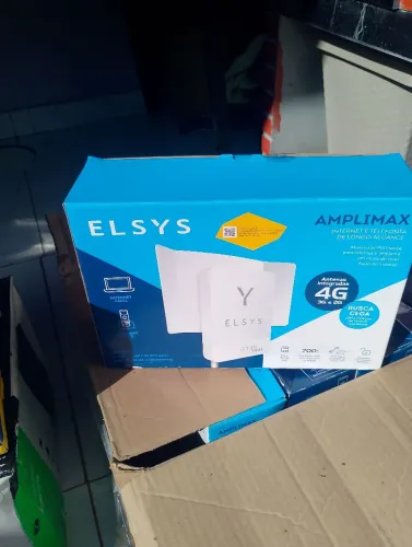 Roteador Modem EPRL18 externo 4g Amplimax Fit Elsys áreas Rurais