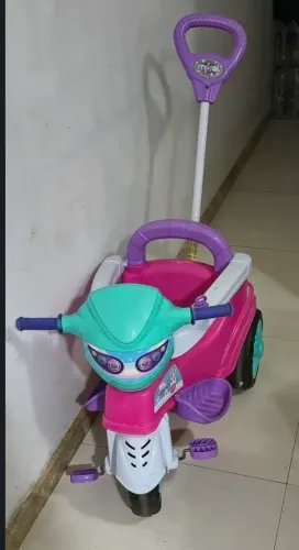 carrinho de passeio rosa