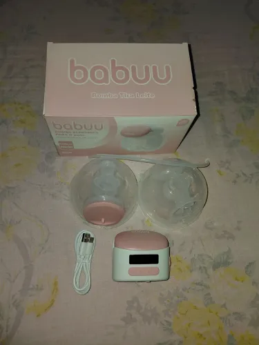 Bomba elétrica babu tira leite