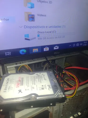 HD seagate 1 tela 1000 gigas bom já dou com windows 10 pro original 22h2 64 bits 
