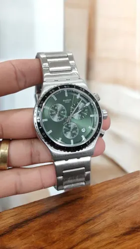 Relógio Swatch Swiss Green Dial 