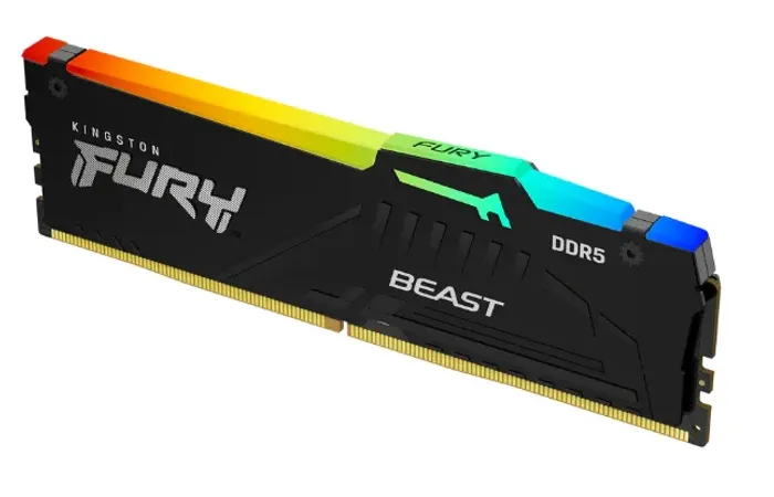Memória Ddr5 Fury Beast, Rgb, 16gb, 6000mhz