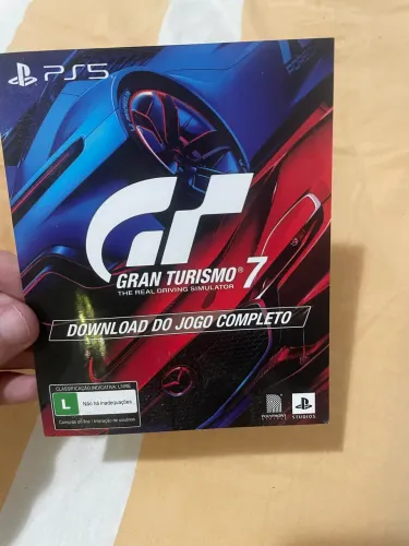 Vendo Gran Turismo 7 Jogo digital de PS5, abaixo do preço original!