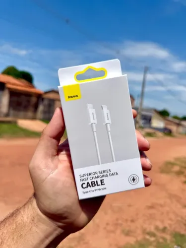 BASEUS CABO TIPO - C / LIGHTING - SUPERIOR SERIES FAST CHARGING DATA 1 METRO 20W