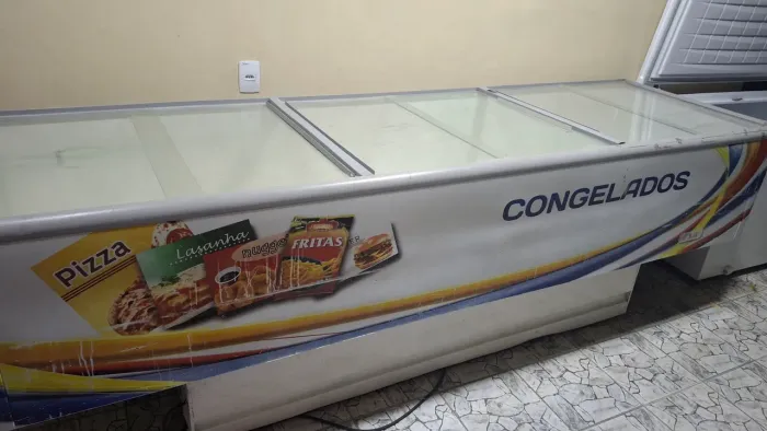 Freezer ilha congelada 3 metros