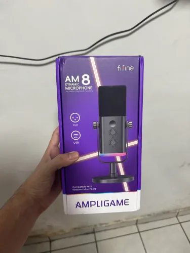 Microfone Fifine Am8 - Lacrado 