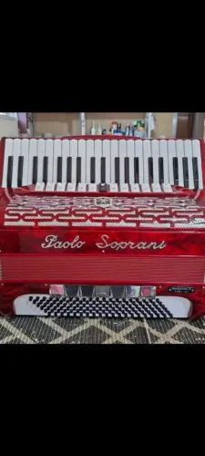 Acordeon Gaita Sanfona Paolo Soprani 4/5 de voz 