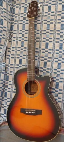 Vendo violão crafter htc 24 silver serie