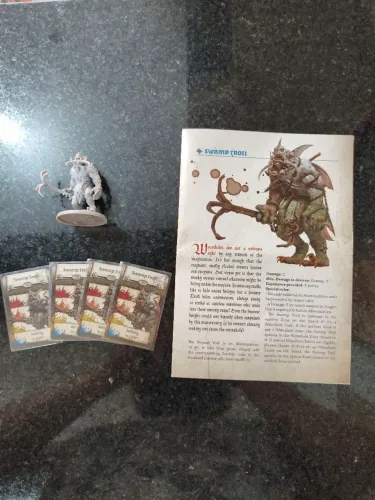 Zombicide Swamp Troll - Kick Starter