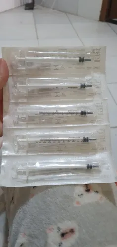 Seringa hipodermica sem agulha 1ml kit 30 un