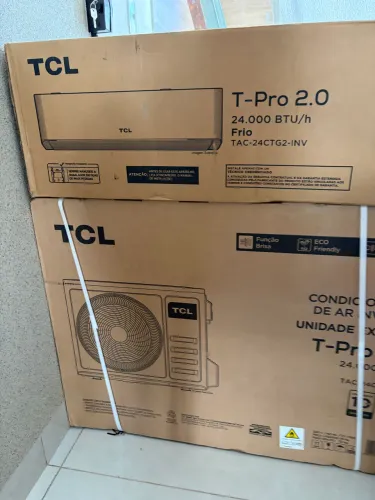 Ar 24.000 Btu TCL - novo