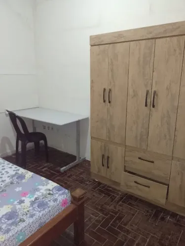 Quarto individual no Centro de João Pessoa