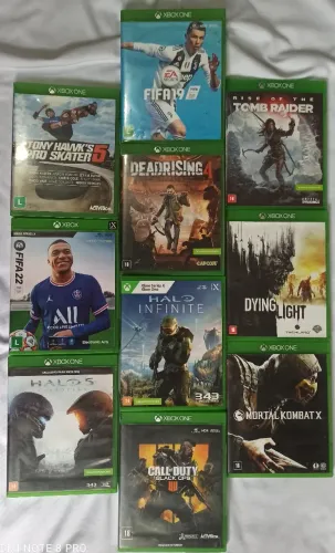 Jogos Xbox Series ou One mídias fisicas