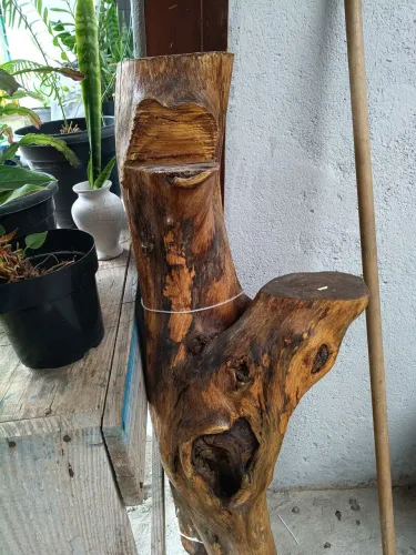 Peça pra decoração madeira