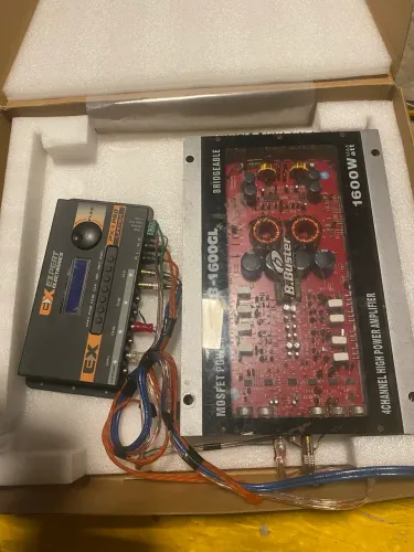 Kit Som Automotivo: Módulo B.Buster 1600W + Processador Expert PX-1 Pro