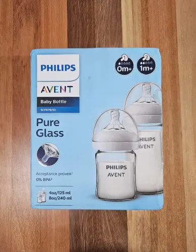 Mamadeira Philips Avent de VIDRO 